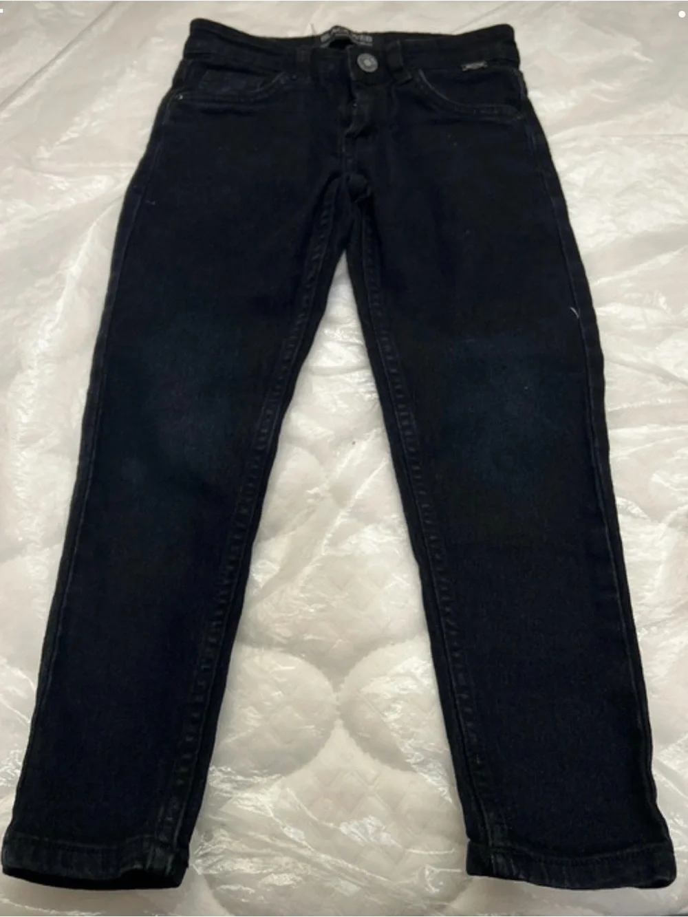 Rocawear Black Back-Pocket Denim Pants